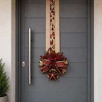 Escapulário Decoração Árvore Natal Pick Enfeite Porta 2,5m