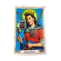 Escapulário em Aço Inox 1,5 x 32cm - Escolha seu Protetor