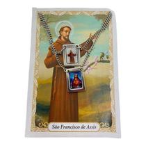 Escapulário em Aço Inox 1,5 x 32cm - Escolha seu Protetor