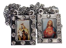 Escapulário em Aço Inox