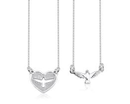 Escapulário Espírito Santo Prata 925