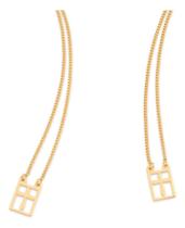 Escapulário Formado Por Corrente Elo Grumet 532331