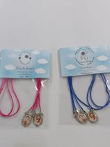 Escapulário infantil com santinhos baby menino menina