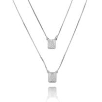 Escapulário Masculino De Prata Banhado 925 Lançamento (10 camadas) - AIEVUOG Escapulário Masculino De Prata Banhado 925 Lançamento (10 camadas) - AIEVUOG