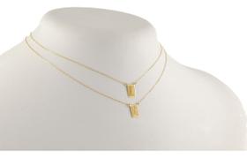 Escapulário Masculino Ouro 18k Ns Aparecida S Jorge 65 Cm Jd Dourado Escapulário Masculino Ouro 18k Ns Aparecida S Jorge 65 Cm Jd Dourado