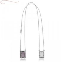 Escapulário Masculino Sagrado Unisex Banhado Com Pedra