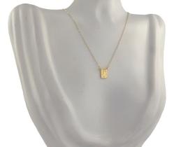 Escapulário Navet Sagrado X Ns Carmo D F 8x6 65 Cm Unissex