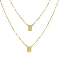 Escapulário Nossa Senhora da Aparecida/Carmo Banhado a Ouro