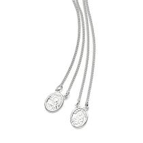 Escapulário Nossa Senhora do Carmo Prata 925 Rommanel 830041