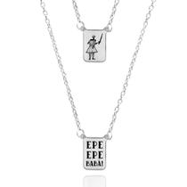 Escapulário Orixá Oxaguian Epe Baba Aço Inox Proteção Escapulário Orixá Oxaguian Epe Baba Aço Inox Proteção