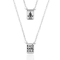 Escapulário Orixá Xangô Kaô Kabecilê Proteção Espiritual Escapulário Orixá Xangô Kaô Kabecilê Proteção Espiritual