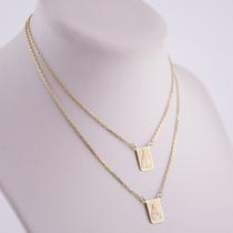 Escapulário Ouro 18k Maciço Cadeado Aparecida Sagrado 60 Cm Dourado Escapulário Ouro 18k Maciço Cadeado Aparecida Sagrado 60 Cm Dourado