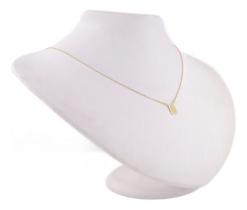 Escapulário Ouro 18k Maciço Cadeado Ns Carmo E Sagrado 60 Cm Escapulário Ouro 18k Maciço Cadeado Ns Carmo E Sagrado 60 Cm