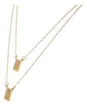 Escapulário Ouro 18k Ns Aparecida S Jorge Navetinha 60 Cm Fs Escapulário Ouro 18k Ns Aparecida S Jorge Navetinha 60 Cm Fs