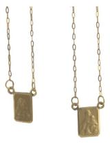 Escapulário Ouro 18k Ns Carmo E Sagrado Navetinha 65 Cm Fs