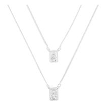 Escapulário Prata 925 S C De Jesus E Nossa Sra Do Carmo