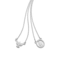 Escapulário prata maciça 925 nossa senhora de fátima 830099 Escapulário prata maciça 925 nossa senhora de fátima 830099