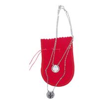 Escapulário religioso inox santo medalha São Bento Vazado