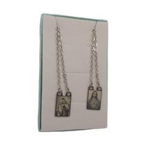 Escapulário sagrado coração e nossa senhora do carmo inox