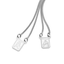 Escapulário Sagrado Coração Jesus e NS Carmo Rommanel 830135