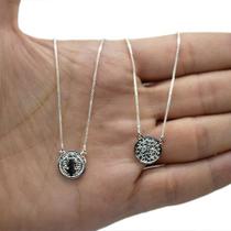 Escapulário São Bento Banhado A Prata 925