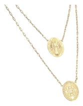 Escapulário São Bento Ouro 18k 750 60 Cm Corrente Cadeado Sz