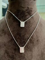 Escapulário Tradicional em prata 925 Escapulário Tradicional em prata 925