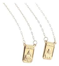 Escapulário Unissex Tradicional 1,3 65 Cm S Face Ouro 18k Escapulário Unissex Tradicional 1,3 65 Cm S Face Ouro 18k