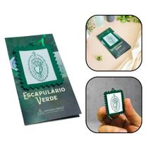 Escapulário Verde Imaculado Coração de Maria com Folheto de Oração - Instituto Hesed Escapulário Verde Imaculado Coração de Maria com Folheto de Oração - Instituto Hesed