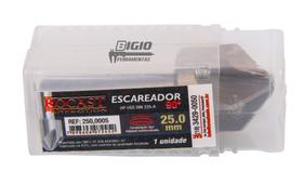 Escareador 90 25mm Haste Cilíndrica Aço Rápido Hss- Rocast