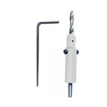 Escareador Cônico De Widea Mdf Madeira 2,5 X 8mm Haste 7mm