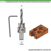 Escareador para Furadeira Corte Reto 8x2mm 22B0825.04 Radix