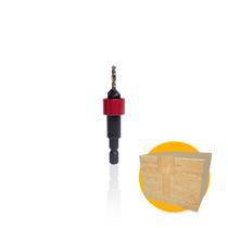 Escariador Cônico Broca 2,5mm F08mm Haste Sextavada Escariador Cônico Broca 2,5mm F08mm Haste Sextavada