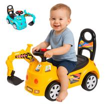 Escavadeira de Brinquedo Gigante Retroescavadeira Articulada Trator Infantil