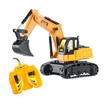 Escavadeira De Controle Com Fio 6456 - Dm Toys