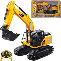 Escavadeira de Controle Remoto com Pá Móvel Multikids BR2312