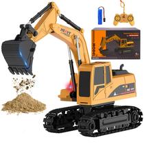 Escavadeira de controle remoto Toy MQDMINI Construction Digger Truck