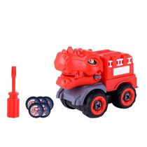 Escavadeira de veículos de construção DIY Nut Building Toy Set