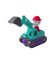 Escavadeira Elétrica de Brinquedo Patrulha Canina Com Luz e Música Para Crianças Escavadeira Elétrica de Brinquedo Patrulha Canina Com Luz e Música Para Crianças