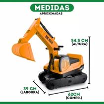 Escavadeira Gigante do Blippi Veiculo Infantil - Ganhe Seu adesivo do Blippi