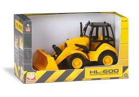 Escavadeira HL 600 Articulada Presente Menino 6800 Silmar Brinquedos