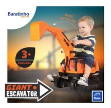 Escavadeira Infantil Gigante Roma Brinquedos Giant Escavator