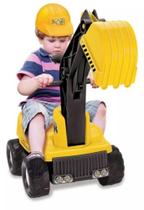 Escavadeira Max Com Capacete Giant Baby Menino 0428 - Tilin