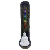 Escolha Cor Incensário 7 Chakras Buda Ganesha Yoga 22Cm