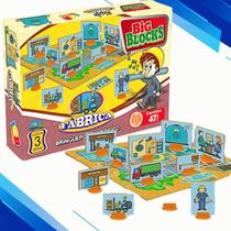 ESCOLHA O SEU! Jogo Big Blocks Fazendinha, Aeroporto, Zoologico, Circo, Fábrica Jogo Educativo ESCOLHA O SEU! Jogo Big Blocks Fazendinha, Aeroporto, Zoologico, Circo, Fábrica Jogo Educativo
