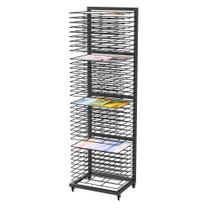 Escorredor Art BERPET com 36 prateleiras 55,5x45x35cm - Preto