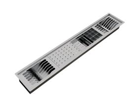 Escorredor Calha Úmida Kitchen 5 módulos Escorredor Calha Úmida Kitchen 5 módulos
