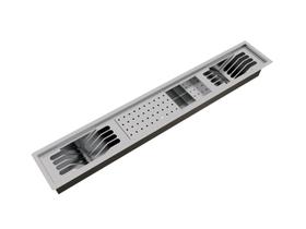 Escorredor Calha Úmida Kitchen Slim 5 Módulos. Escorredor Calha Úmida Kitchen Slim 5 Módulos.