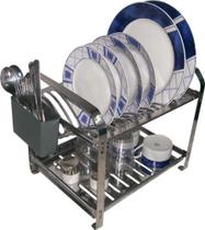 Escorredor de 16 Pratos - STAMP INOX