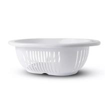 Escorredor de Alimentos Salada Macarrão Legumes Frutas Cozinha Restaurante Cesto 3 Litros Resistente Escorredor de Alimentos Salada Macarrão Legumes Frutas Cozinha Restaurante Cesto 3 Litros Resistente